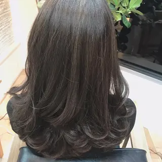 ロング カラー トップスタイリスト 💙藤原 純のヘアスタイル
