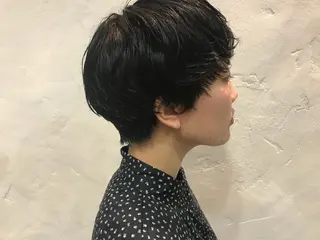 ショート パーマ Genta @gegege75のヘアスタイル