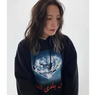 セミロング カラー ヘアアレンジ 【姫カット】 ナカムラコウキのヘアスタイル