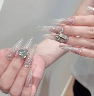 ネイル 長さだし専門 ありさのネイルデザイン