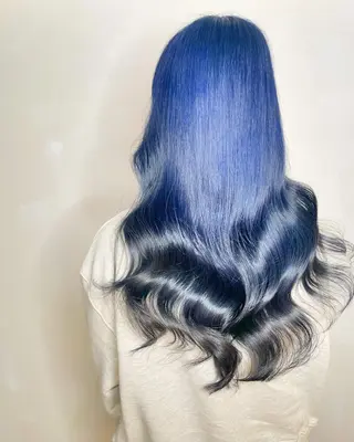 セミロング カラー 隠れ家美容室 RAW TOKYO 【公式】のヘアスタイル