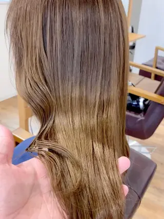 ミディアム カラー KIZU 髪質改善 オカルト怪談のヘアスタイル