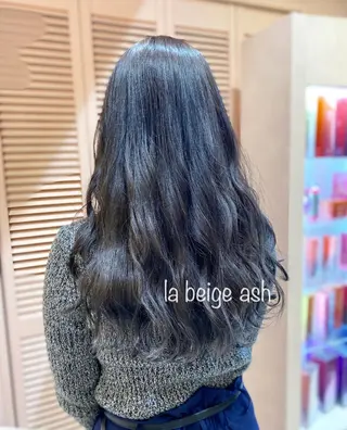 ロング カラー パーマ ヘアアレンジ キッズ マツエク・マツパ RIYA❤︎ Aujuaソムリエのヘアスタイル