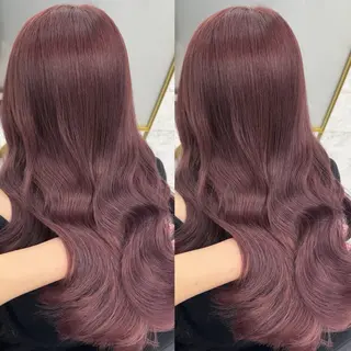 ロング カラー 渋谷/ブリーチなし カラー/ひなののヘアスタイル