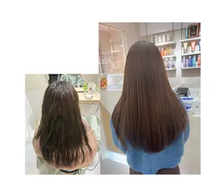 ロング 上家 慎太郎のヘアスタイル