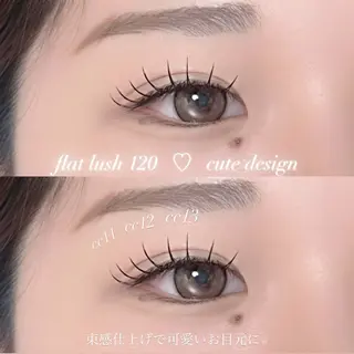 マツエク・マツパ MOOR／ nanamiのマツエク・マツパデザイン