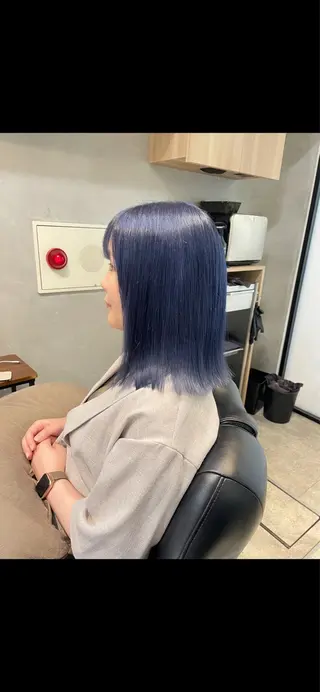 ミディアム カラー hayaka todaのヘアスタイル