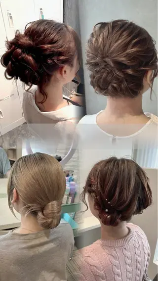 ヘアアレンジ ヘアアレンジ/ カラー/hazukiのヘアスタイル