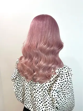 セミロング カラー nico TOKYO 渋谷所属・ブリーチ　ハイトーン 特化🌈フジタハルキのヘアスタイル