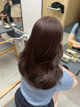 ロング カラー ayaka♡ 柔らかカラーのヘアスタイル