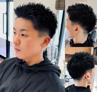 ショート メンズ 細尾 知生のヘアスタイル