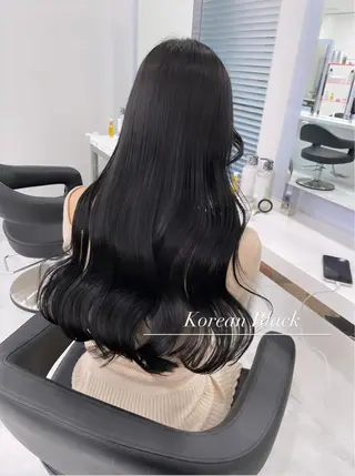 セミロング カラー ヘアアレンジ Ella所属・nana【艶髪】/ レイヤー/縮毛矯正のヘアスタイル