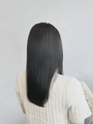 ロング カラー パーマ 🌿ダブルカラー/ 明大前/中村渓太のヘアスタイル