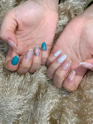 ネイル マルサンカクシカク所属・○△□ 守口市のネイルデザイン