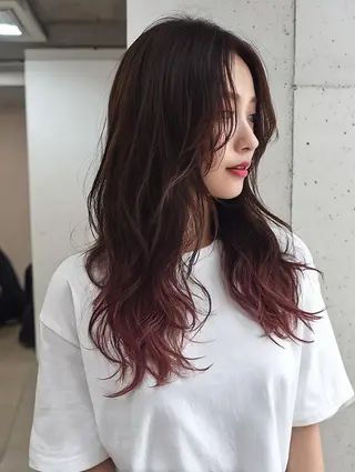 セミロング TELA HAIR 守谷のヘアスタイル