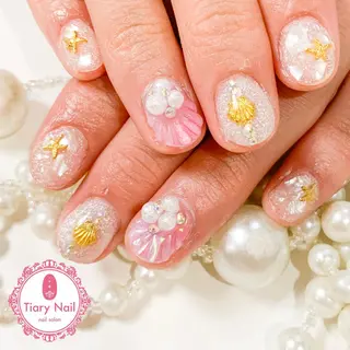 ネイル 💗🪽Tiary Nail🪽💗のネイルデザイン