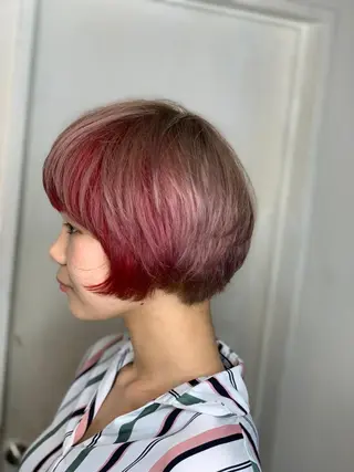 ショート Brooch ブローチのヘアスタイル