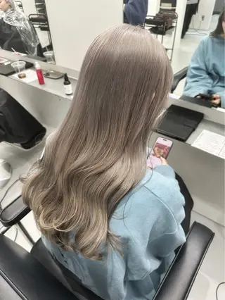 ロング カラー カットモデル募集中/ 新潟万代/かのん🎀のヘアスタイル