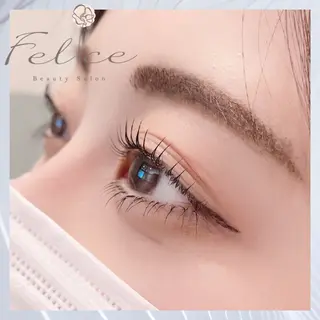 アイブロウ 毛穴ケア✖️まつげ Feliceのマツエク・マツパデザイン