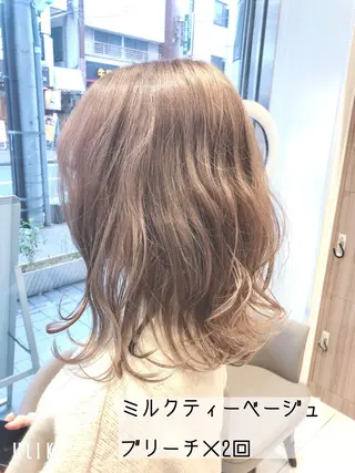 ミディアム カラー ヘアアレンジ メンズ メンズパーマ特化/ KAORU/店長のヘアスタイル