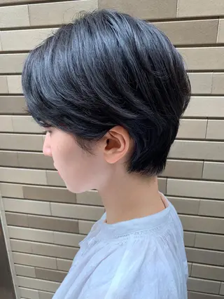 ショート 日本橋人形町 コダカヒサヤのヘアスタイル