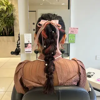 ヘアアレンジ ヘアアレンジ /ネイル/美波のヘアスタイル