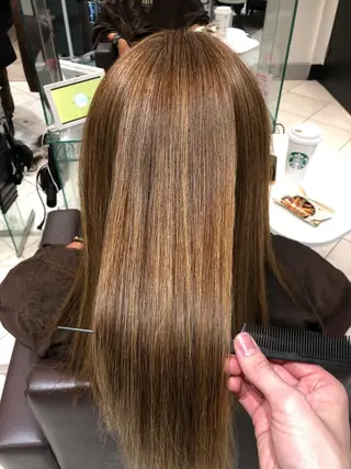 セミロング 國分 利成のヘアスタイル