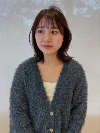 ミディアム soi dueのヘアスタイル