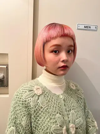 ショート ヘアアレンジ マスダ ミウのヘアスタイル