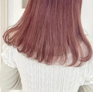 セミロング カラー ヘアアレンジ mizu kiのヘアスタイル