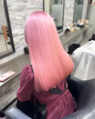 ロング カラー ハイトーンエクステ 🎩カズキ🎩のヘアスタイル