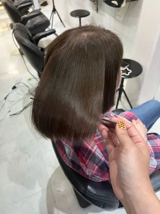 ミディアム カラー SALON DE BEAUTE KIRIKO所属・美髪矯正満足度NO1 ibara/花盛のその他イメージ