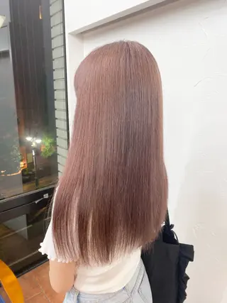 ロング カラー JEWIL SHIBUYAのヘアスタイル