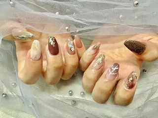 ネイル ラッキースター 大人気店のネイルデザイン