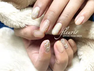 ネイル フルリール 【プライベートサロンのネイルデザイン