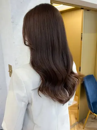 ロング 産休中2026.4月 復帰予定/野崎華代のヘアスタイル