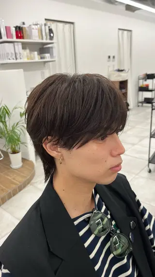 ショート パーマ メンズ 🏆メンズヘア特化 🥇代表りんぺーのヘアスタイル