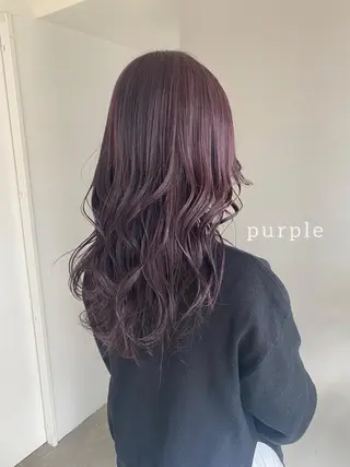 セミロング カラー ヘアアレンジ ボブ /ニュアンス/ satomi🧸💖のヘアスタイル