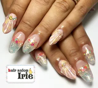 ネイル Hair salon Irie所属・與儀 知佳のネイルデザイン