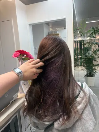 ロング neaf 六本木店所属・六本木🫧パーマ 望月彩音のヘアスタイル