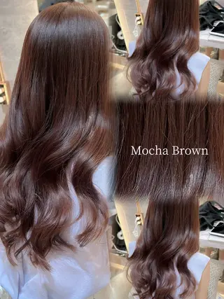 ロング 小久保美空/縮毛矯正 ミディアム/レイヤーのヘアスタイル