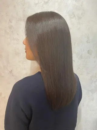 ロング かめい りなのヘアスタイル