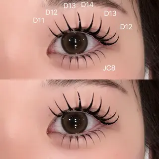 マツエク・マツパ Olivia 村上のマツエク・マツパデザイン