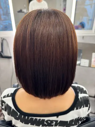 ミディアム 【縮毛矯正/カラー】 今野寛己のヘアスタイル