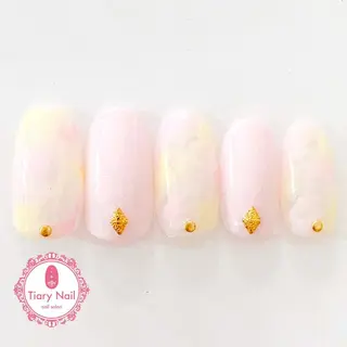 ネイル 💗🪽Tiary Nail🪽💗のネイルデザイン