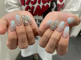 ネイル ゆず秋葉原 Vickyのネイルデザイン