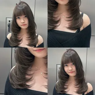 ロング 大人レイヤー/艶美髪 🇺🇸TOMONAのヘアスタイル