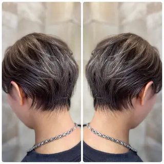 ショート カラー 小山内 龍一郎 店長のヘアスタイル