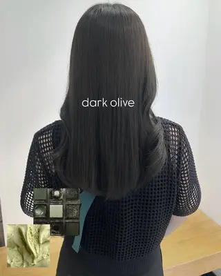 ロング カラー 顔周りレイヤー 🎀マリノのヘアスタイル