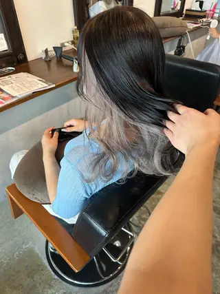 ロング カラー Baby美容師 Ninaのヘアスタイル